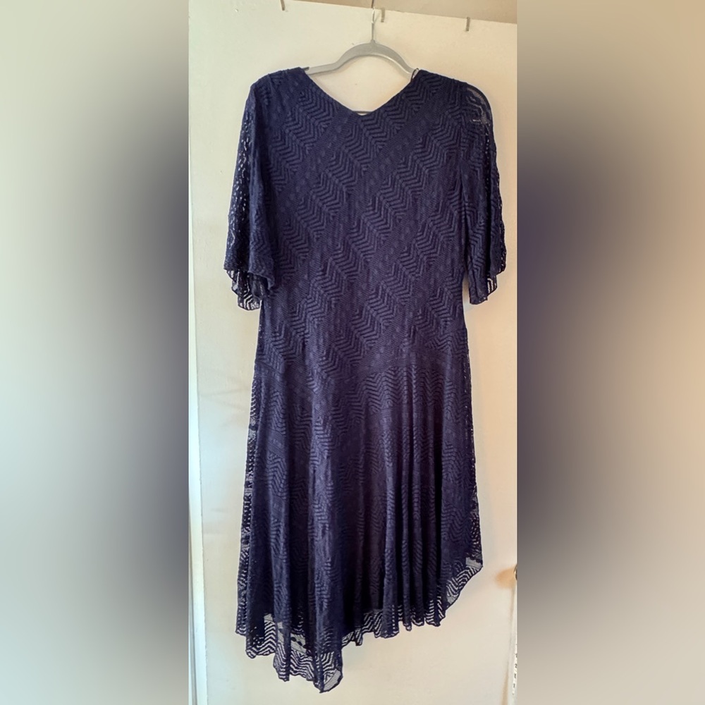 NWOT Rabbit Rabbit Rabbit Boho Flowy Midi Lace Dress size 14 - Picture 4 of 10